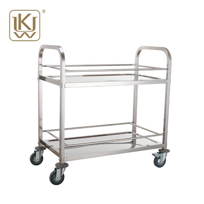 2 Tiers Commerciële Keuken Trolley