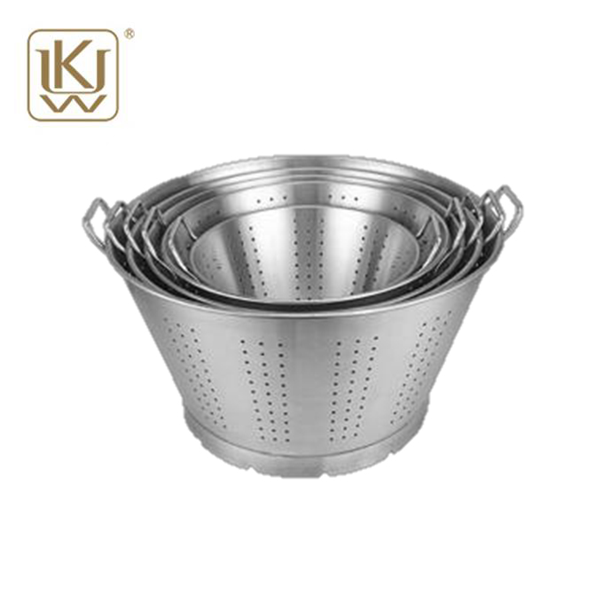 Komercal Stable Steel Vegetable Strainers