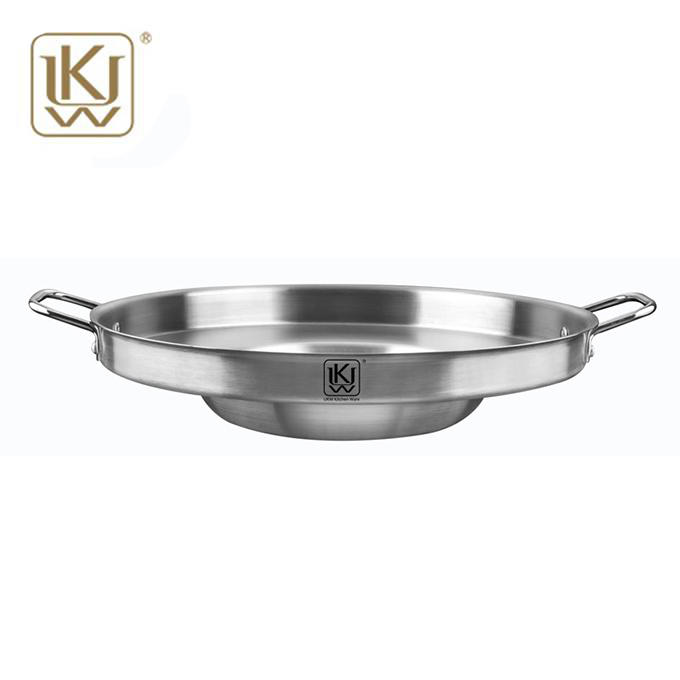 Thép không gỉ lõm Frying Pan