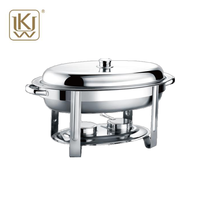 Ovale RVS Catering Warmer