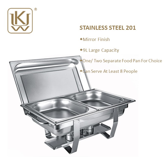 Restoran Stainless Steel Buffet Stove