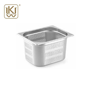 Komercial Perforated 1/2 GN Container