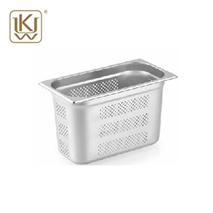 1/3 Stainless Steel GN Pan with Perforated