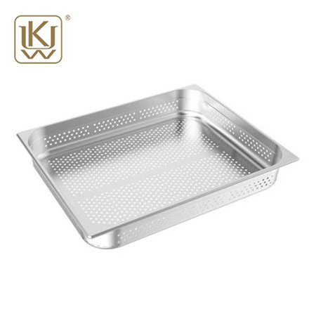 Stainless Steel 2/1 Perforated GN Pan