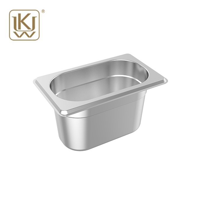 1/9 kích thước thép không gỉ dạ dày đánh dấu container