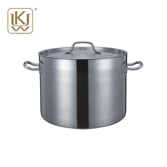 Pot Sup Stainless Steel dengan Lid