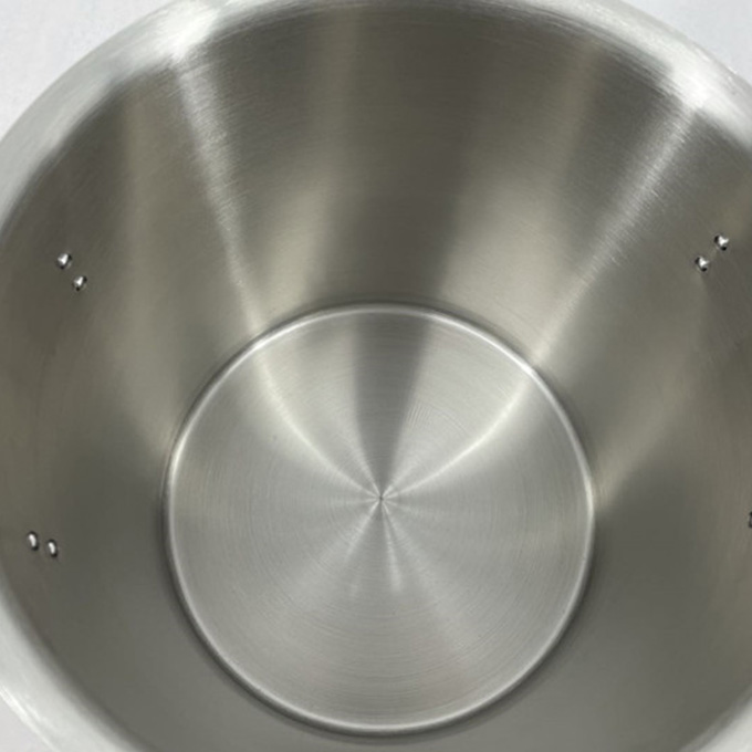 Warna dapur komersial Stockpot Stainless Steel