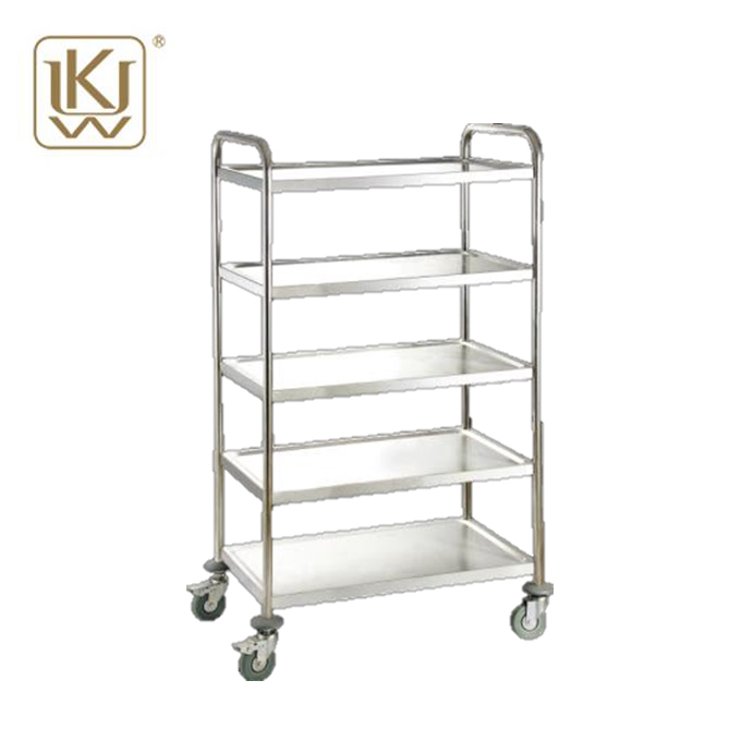 Stainless Steel Commercial Dining Cart